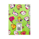 Seven Notes Traditional Kitty Cat Spiral Notebook 685 80 Leaves