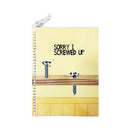 Seven Notes Traditional Word Play Yarn Notebook 80 Leaves