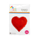 Party Party Balloon Foil 18inch Heart Holographic Red