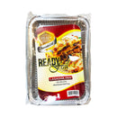 Heavy Duty Ready Foil Aluminum Tray With Lid Lasagna Pan 3's