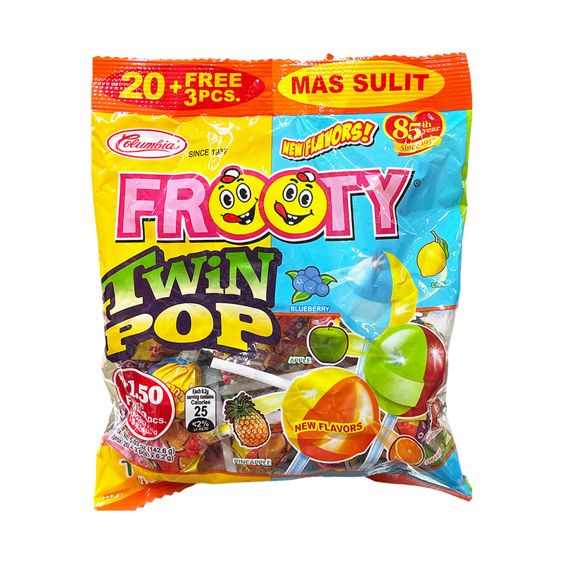 Columbia's Frooty Fruit Twin Pop 20's