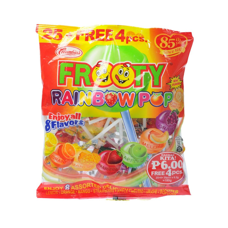 Frooty Raj Columbia's Frooty Rainbow Pop 25's
