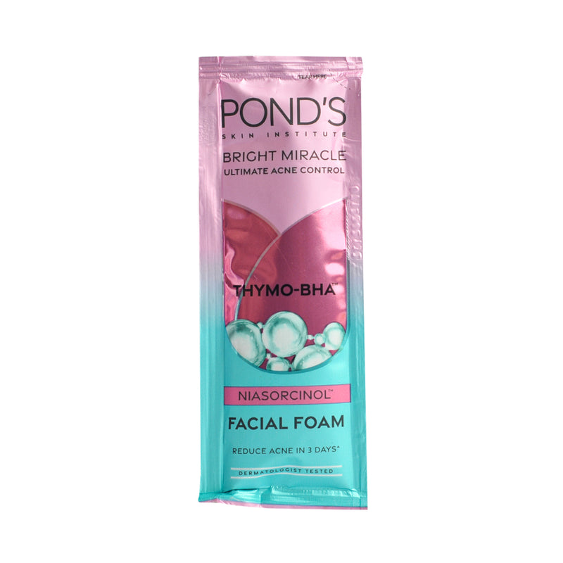 Pond's Acne Clear White Multi Action Facial Foam + Scrub 10g