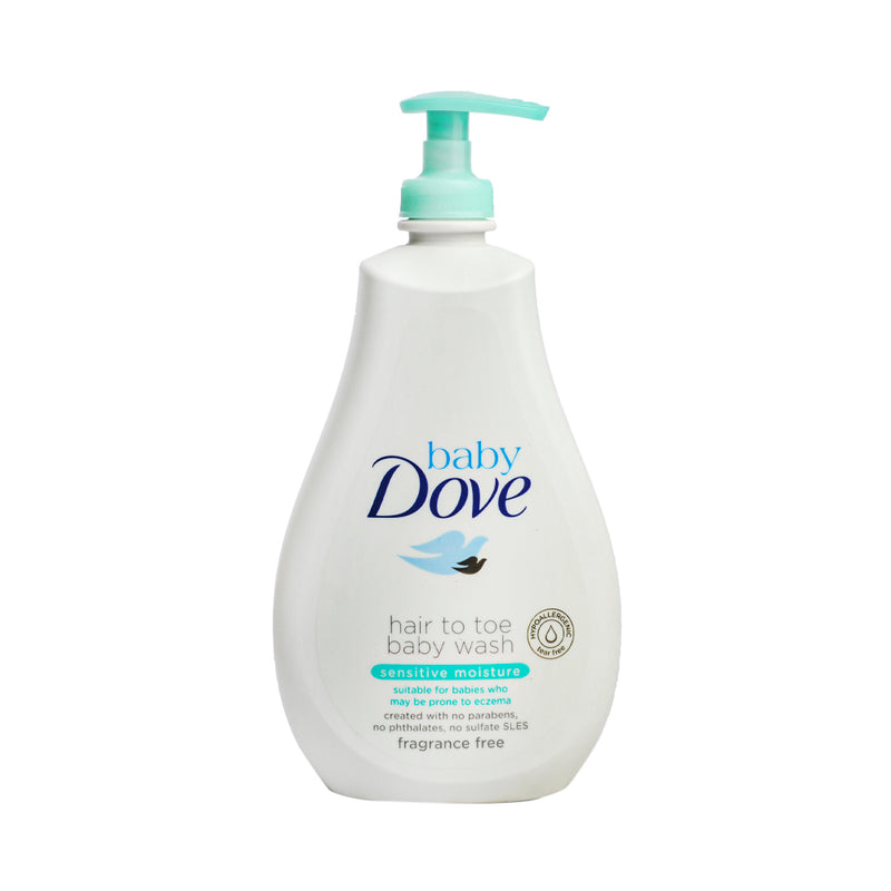 Dove Hair To Toe Wash Sensitive Moisture 591ml