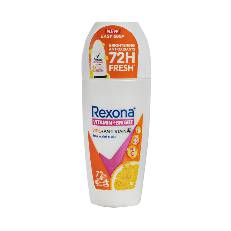 Rexona Roll On Deodorant Advanced Brightening Anti Stain 45ml