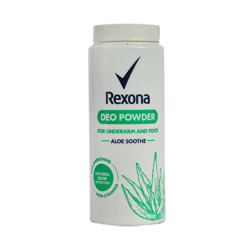 Rexona Underarm And Foot Deo Powder Aloe Soothe 80g