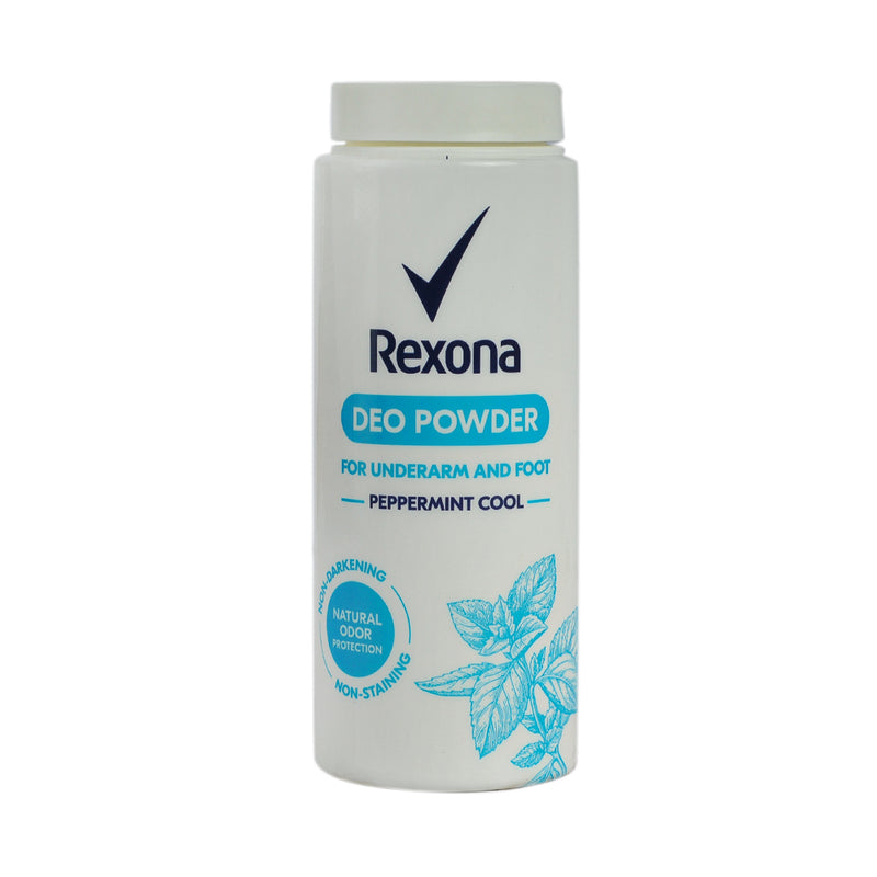 Rexona Underarm And Foot Deo Powder Peppermint Cool 80g