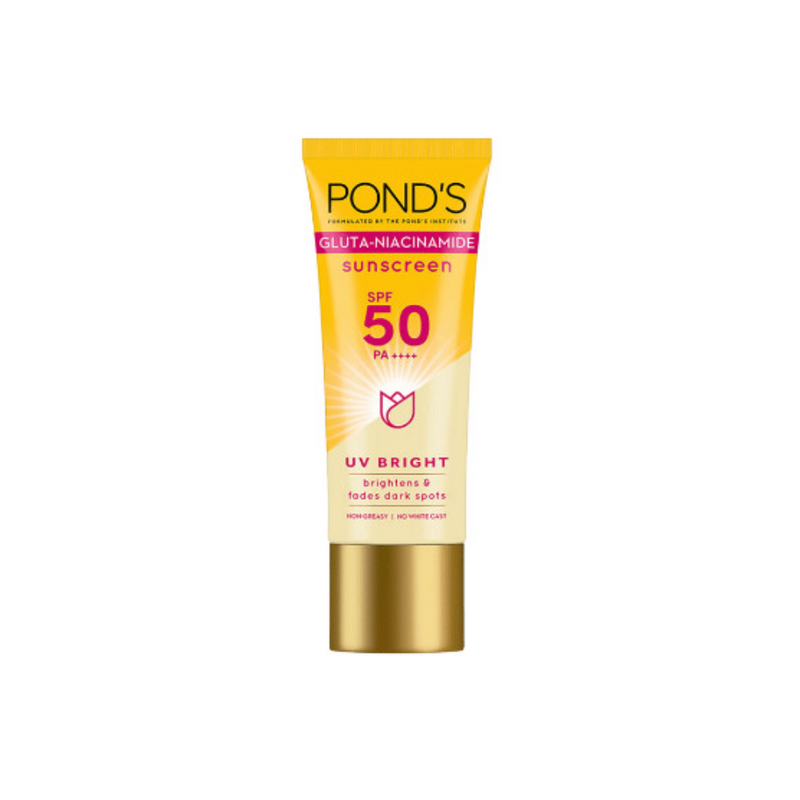 Ponds Gluta-Niacinamide Sunscreen SPF50 PA++++ UV Bright 50ml
