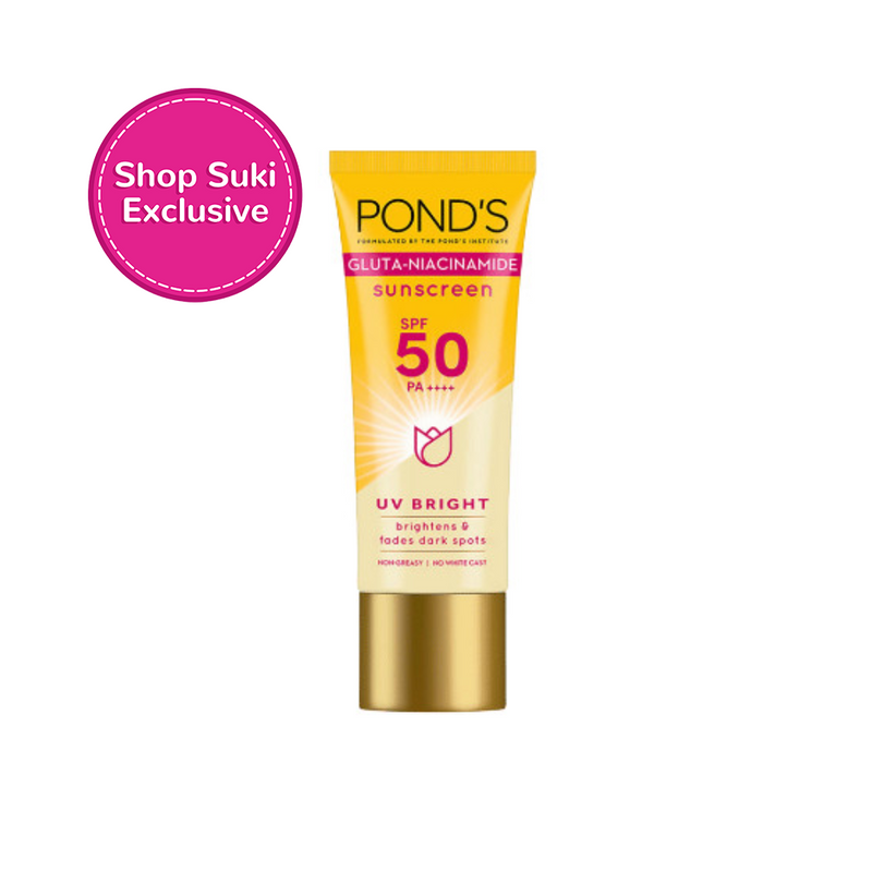 Ponds Gluta-Niacinamide Sunscreen SPF50 PA++++ UV Bright 50ml