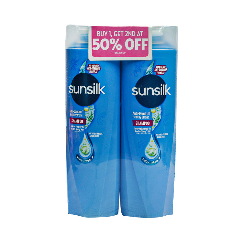Sunsilk Anti-Dandruff Shampoo Healthy Strong 170ml x 2's