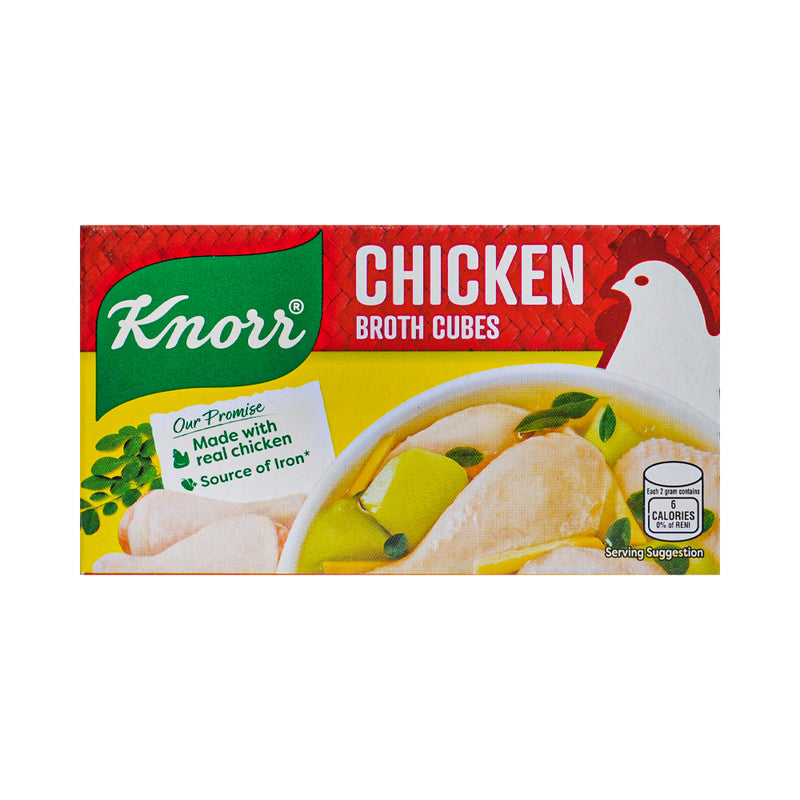 Knorr Chicken Broth Cubes Pantry 60g