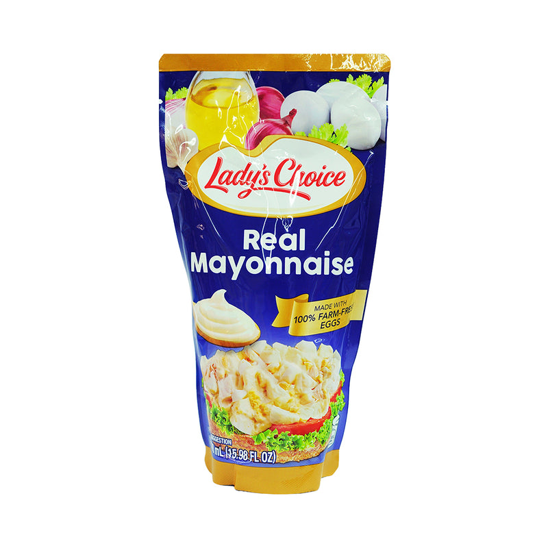 Lady's Choice Real Mayonnaise Regular 470ml Pouch