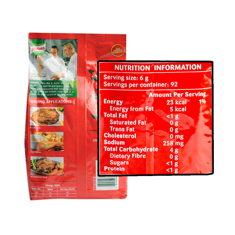 Knorr Gravy Mix 550g