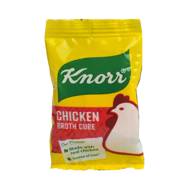 Knorr Broth Cubes Chicken Single 10g