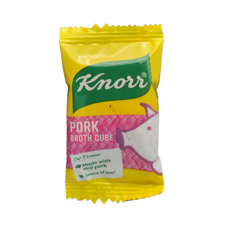 Knorr Broth Cubes Pork Single 10g