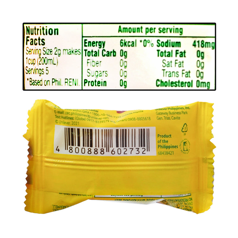 Knorr Broth Cubes Beef Single 10g