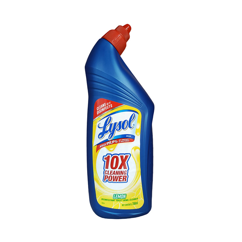 Lysol Disinfectant Toilet Bowl Cleaner Lemon 700ml