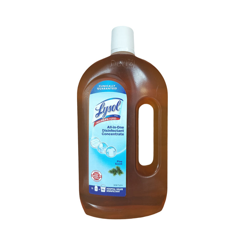 Lysol Liquid Disinfectant Concentrate Pine Scent 1L