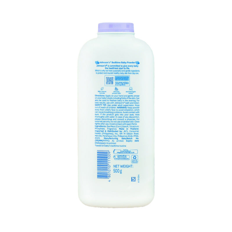 Johnson's Baby Powder Bedtime 500g