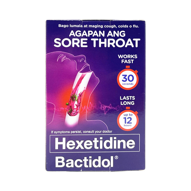 Bactidol Oral Antiseptic Gargle Mouthwash 250ml + 30ml