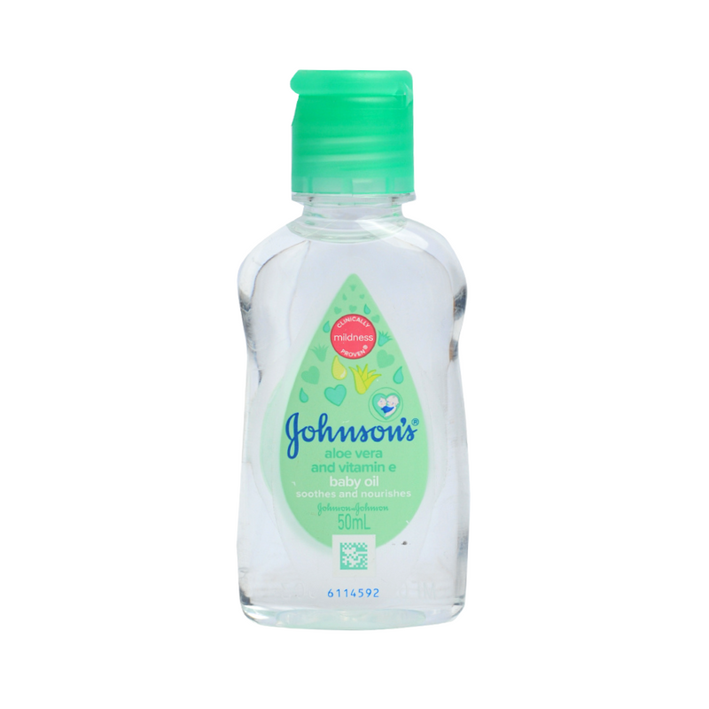 Johnson's Baby Oil Aloe Vera And Vitamin E 50ml