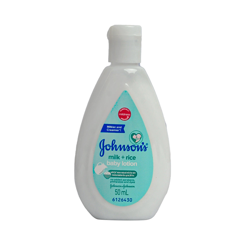 Milk Rice Loction Johnson's Baby Milk Plus Rice Lotion 50ml