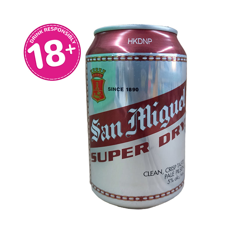 San Miguel Beer Super Dry Can 330ml