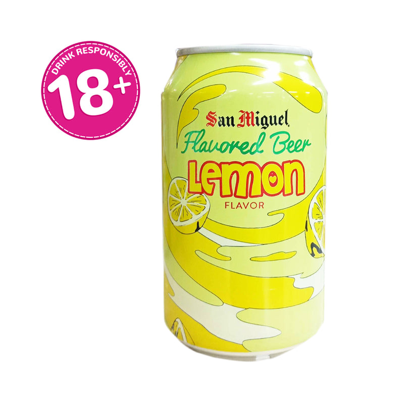 San Miguel Flavored Beer Lemon Can 330ml