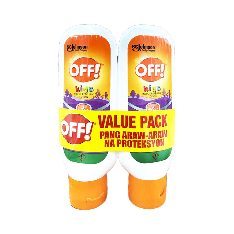 Off Kids Insect Repellent Lotion 100ml Value Pack