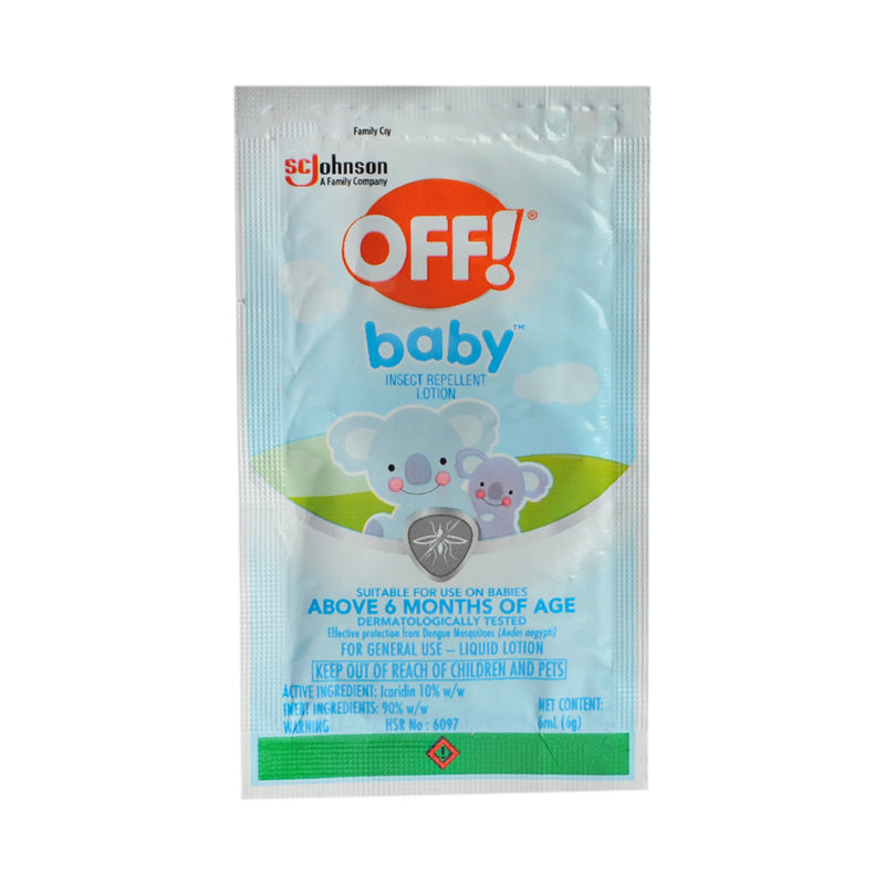 Off Baby Insect Repellent Lotion 6ml