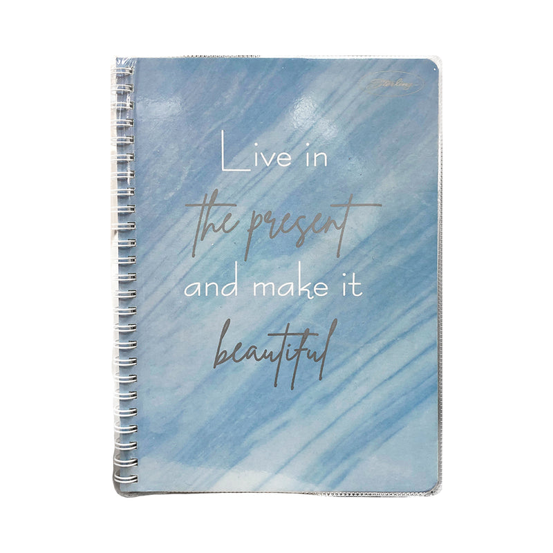 Sterling Spiral Notebook Linear Quotes 685 80 Leaves