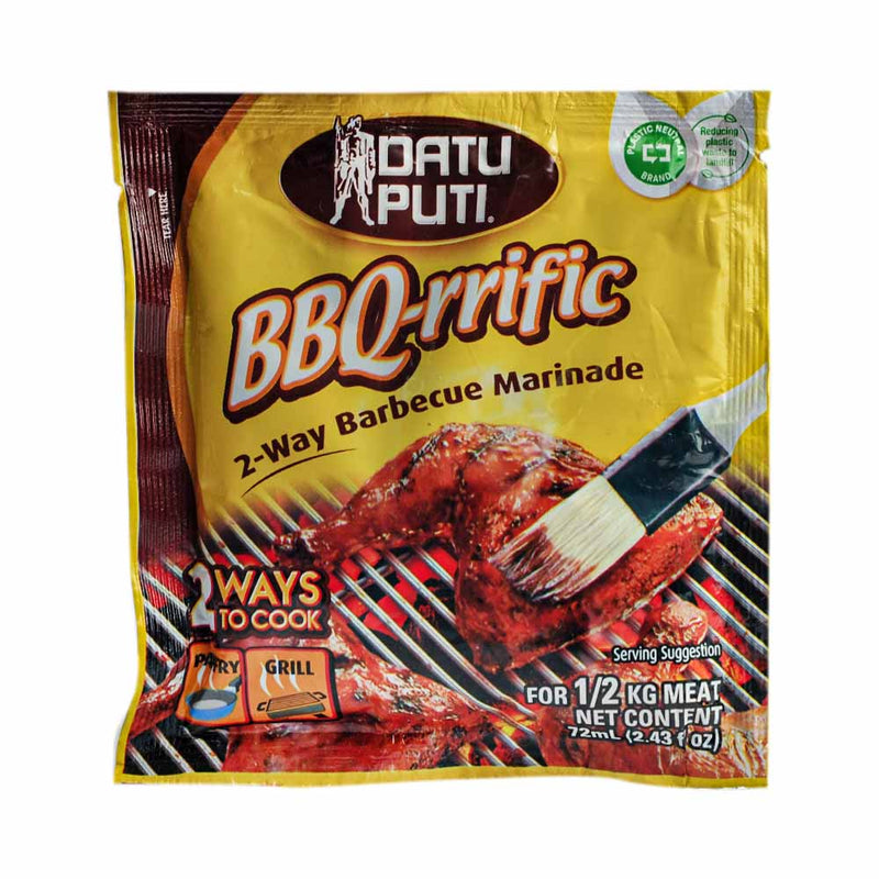 Datu Puti BBQ-rrific Barbecue Marinade 72ml