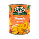 UFC Fresh Selections Peach Halves In Heavy Syrup