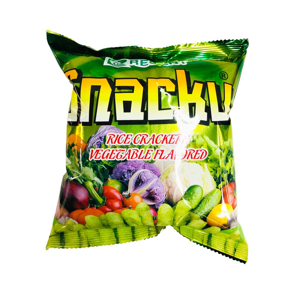 Regent Snacku Rice Crackers Vegetable Flavored 25g