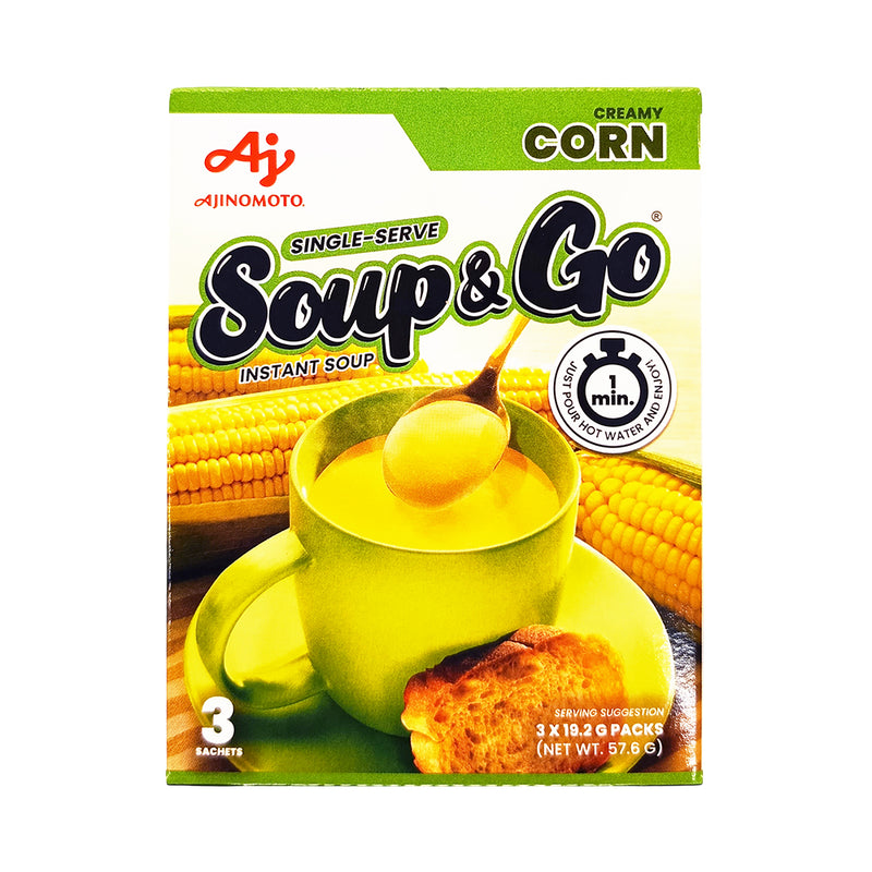 Ajinomoto Soup And Go Creamy Corn 57.6g