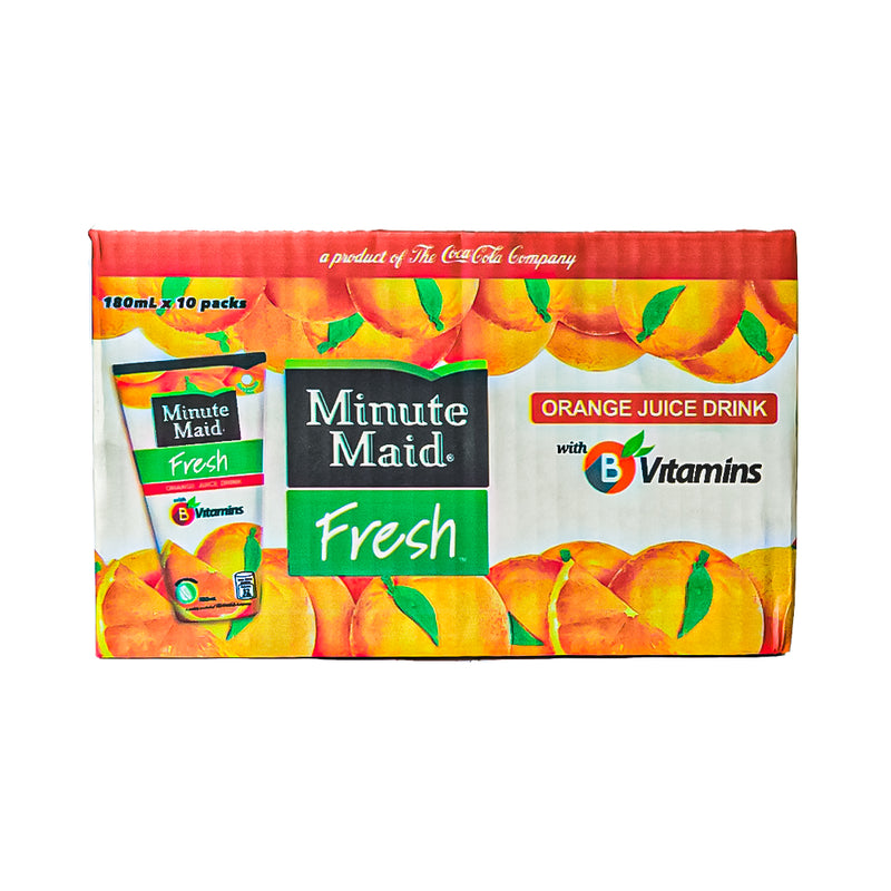 Minute Maid Fresh Juice Orange 180ml x 10's