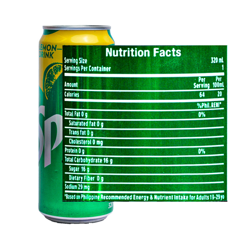 Sprite Grams Sprite In Can 320ml
