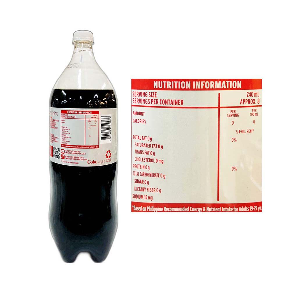 Coke R22 2l Coke Light 2L