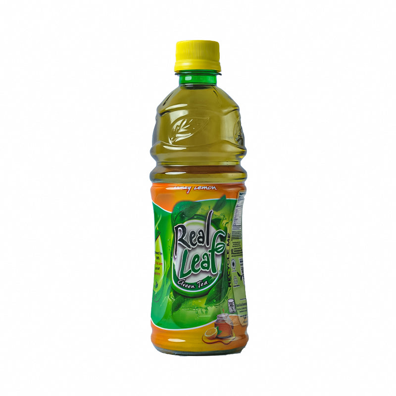 Real Leaf Green Tea Honey Lemon 480ml