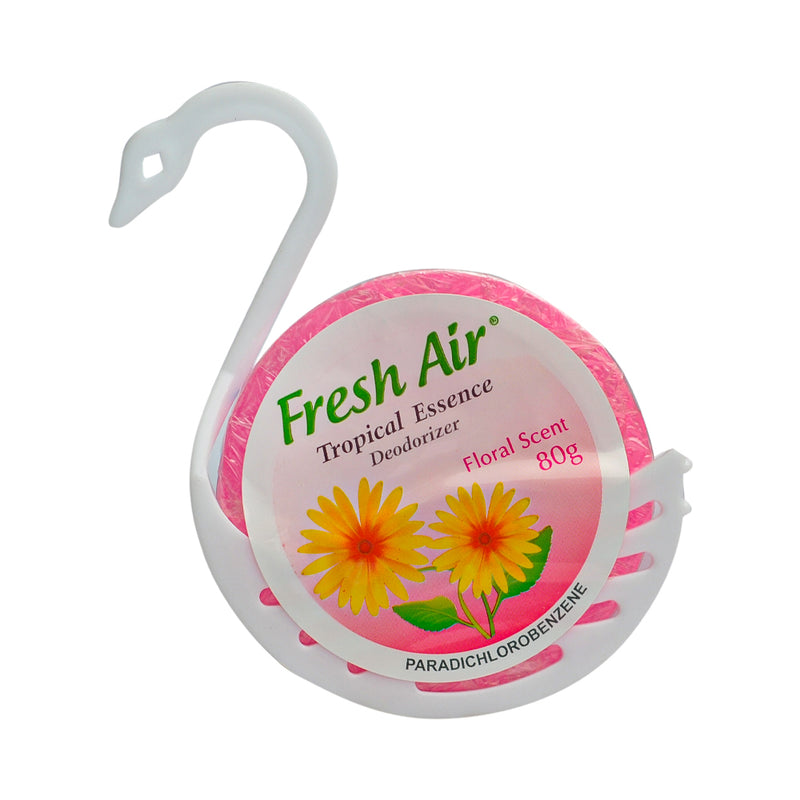 Fresh Air Deodorizer With Plastic Swan Container Floral Scent 80g