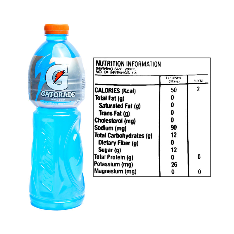 Gatorade Energy Drink Blue Bolt 1.5L