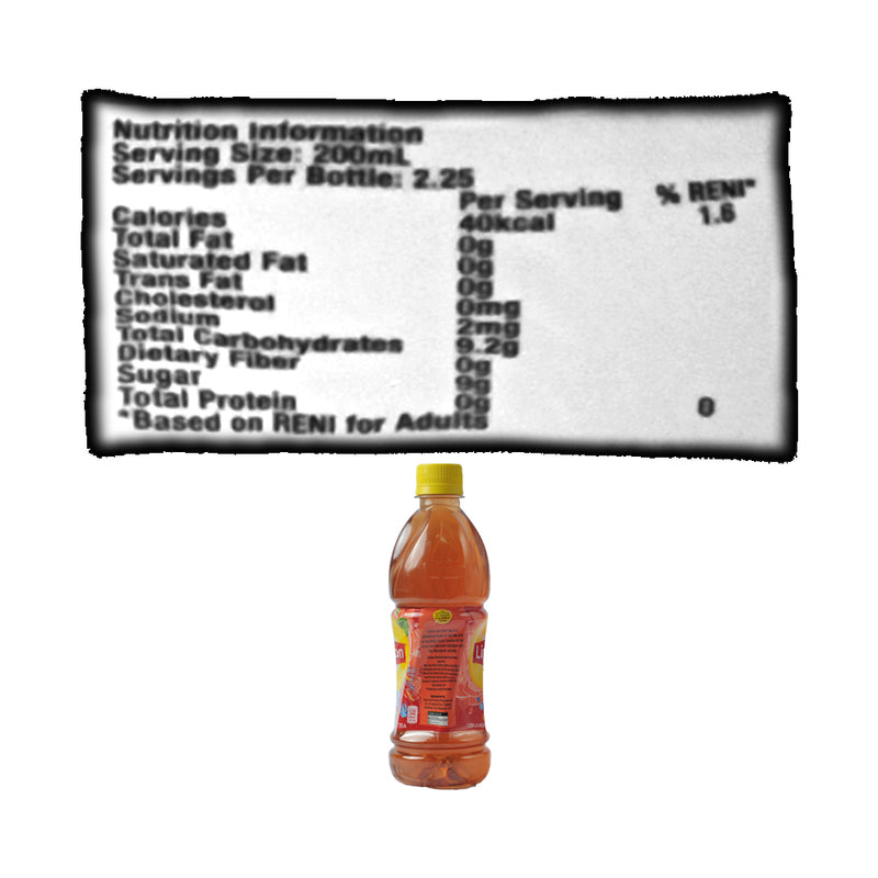 Lipton Iced Tea Red Tea 450ml