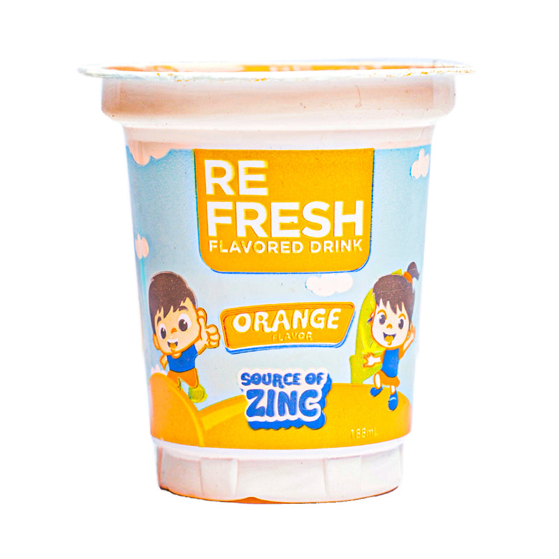 Refresh Drink Orange With Zinc 188ml