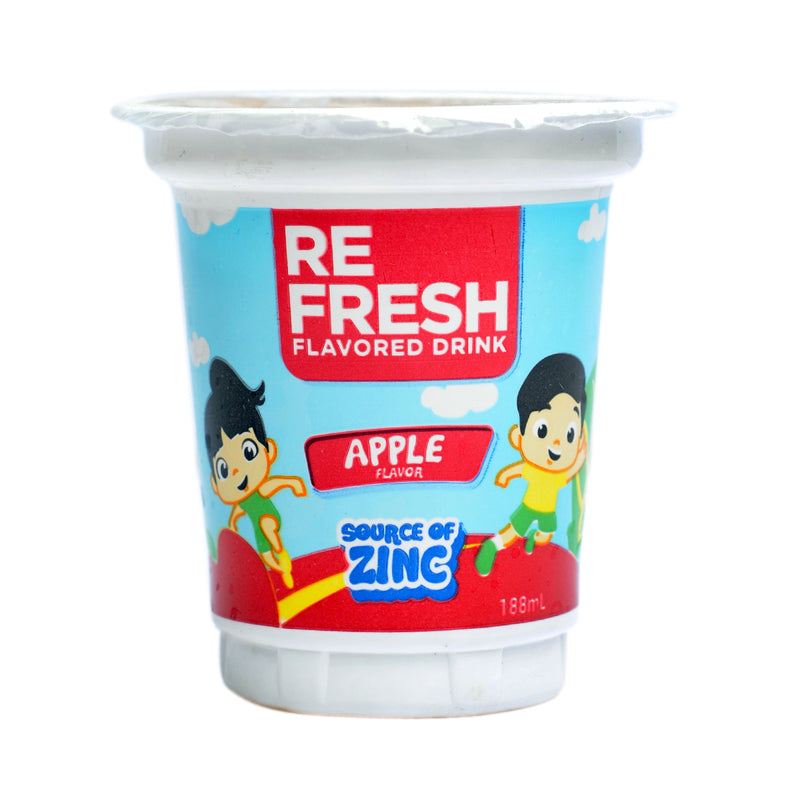 Refresh Drink Apple With Zinc 188ml