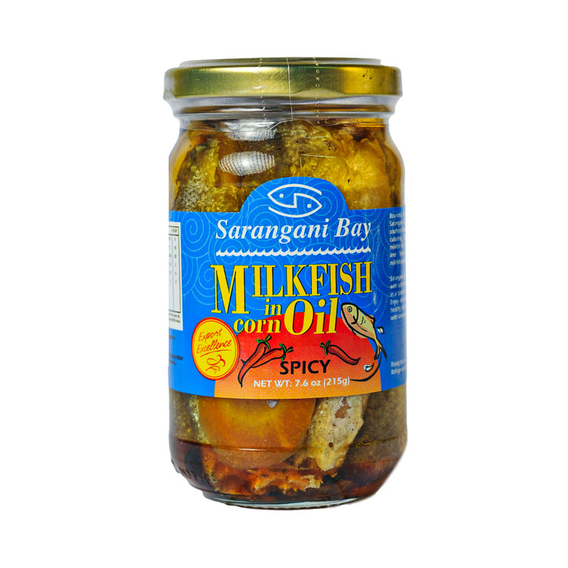 Sarangani Milkfish In Corn Oil Spicy 215g