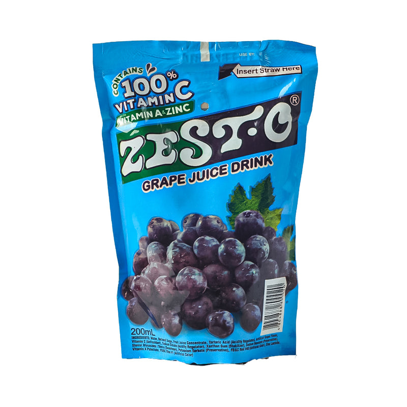Zest-O Juice Drink Grapes 200ml
