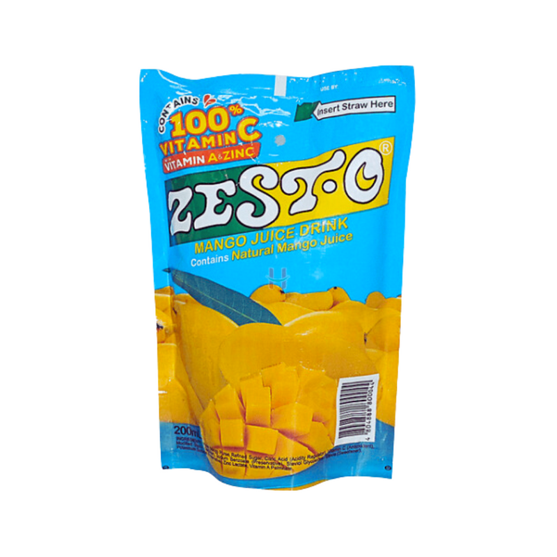 Zest-O Juice Drink Mango 200ml x 10's