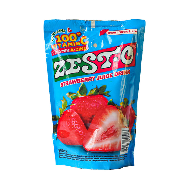 Zest-O Juice Drink Strawberry 200ml