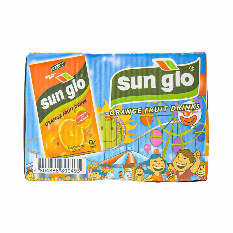 Sunglo Easy Grip Juice Drink Orange 200ml x 10's