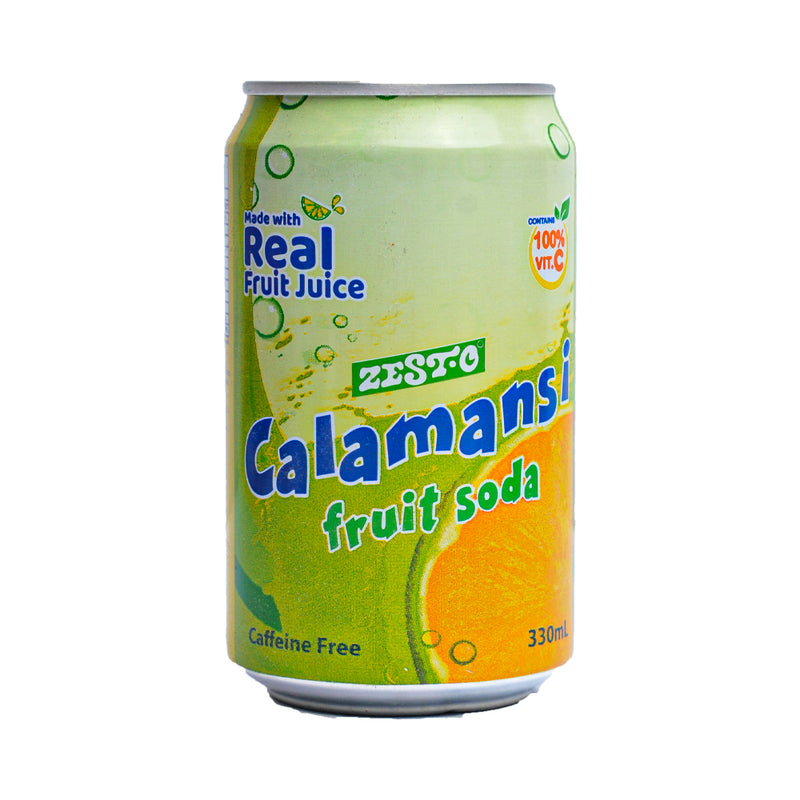 Zest-O Fruit Soda Calamansi Can 330ml